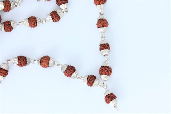 Himalayan Rudraksha in Silver 2mm