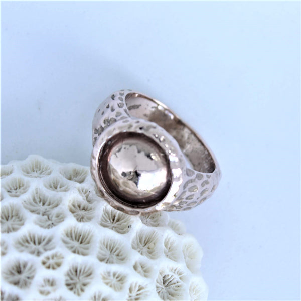 Rose gold Vermeil Ring