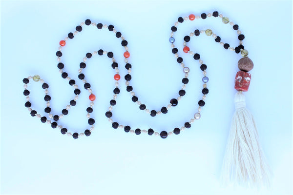 Rudraksha and Coral