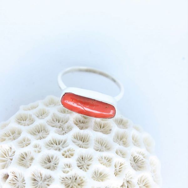 Red Coral Rings